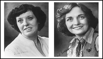 Betty Williams and  Mairead Corrigan